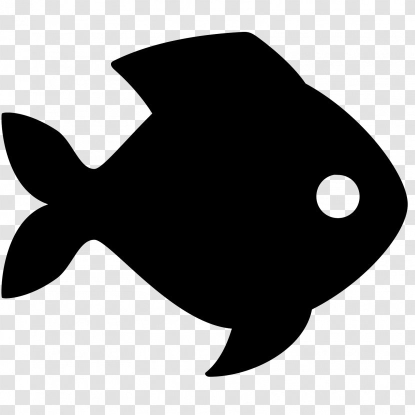 Fish Clip Art - Black - Pisces Transparent PNG