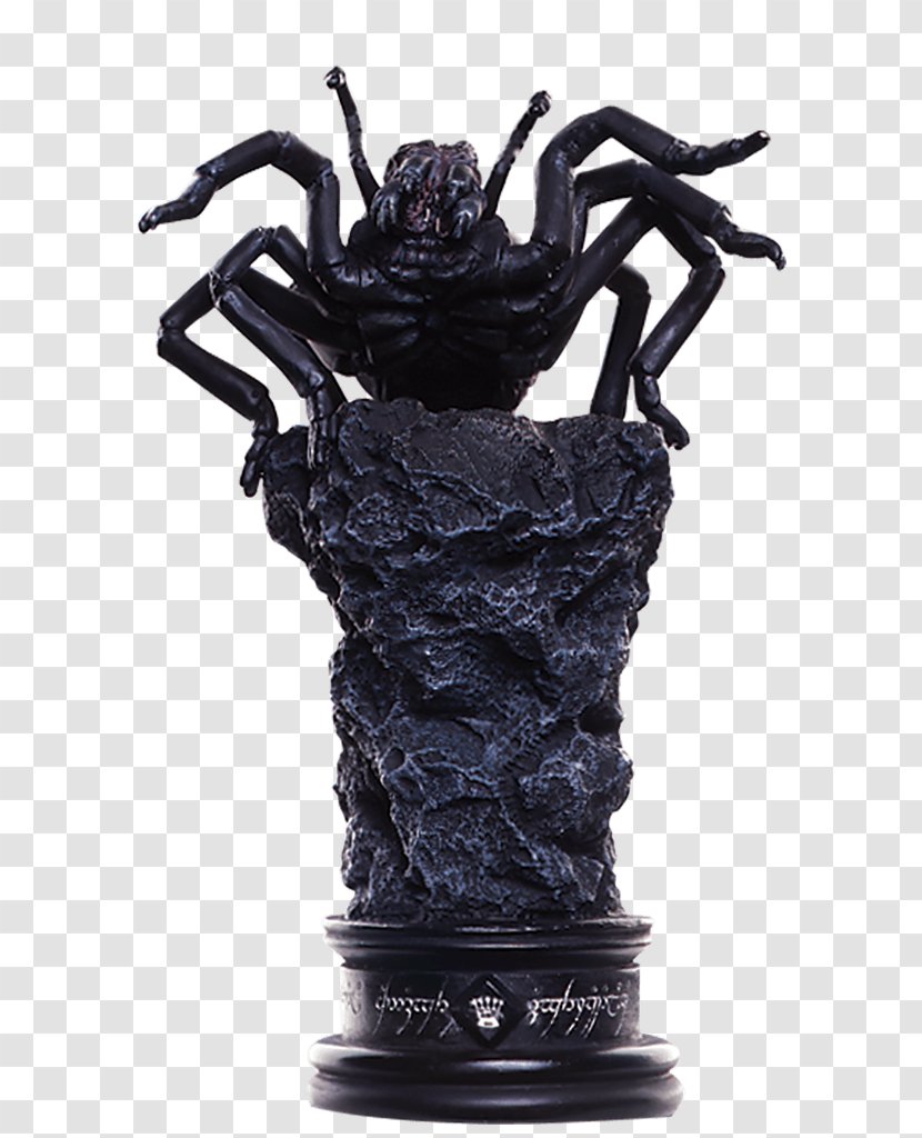 The Lord Of Rings Noble Collection Chess Set Piece Shelob - Bronze Transparent PNG