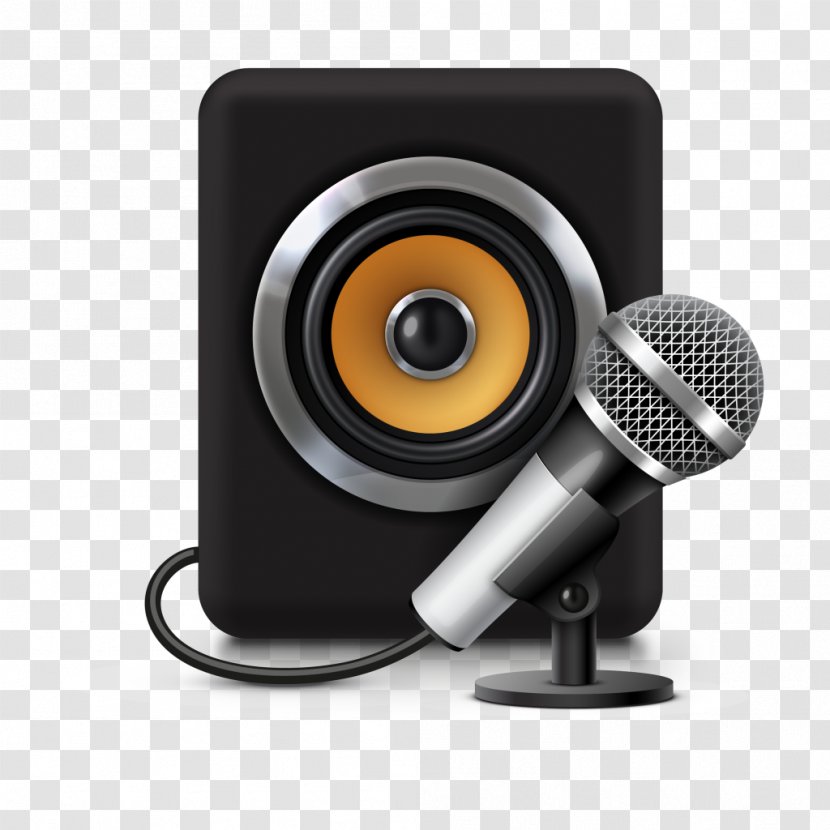 Computer Speakers Microphone Sound Loudspeaker - Webcam Transparent PNG