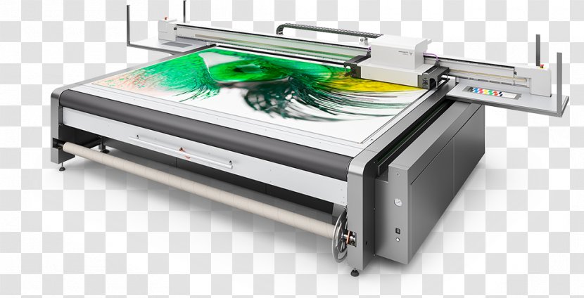 Flatbed Digital Printer Printing Press Wide-format - Marketing Transparent PNG