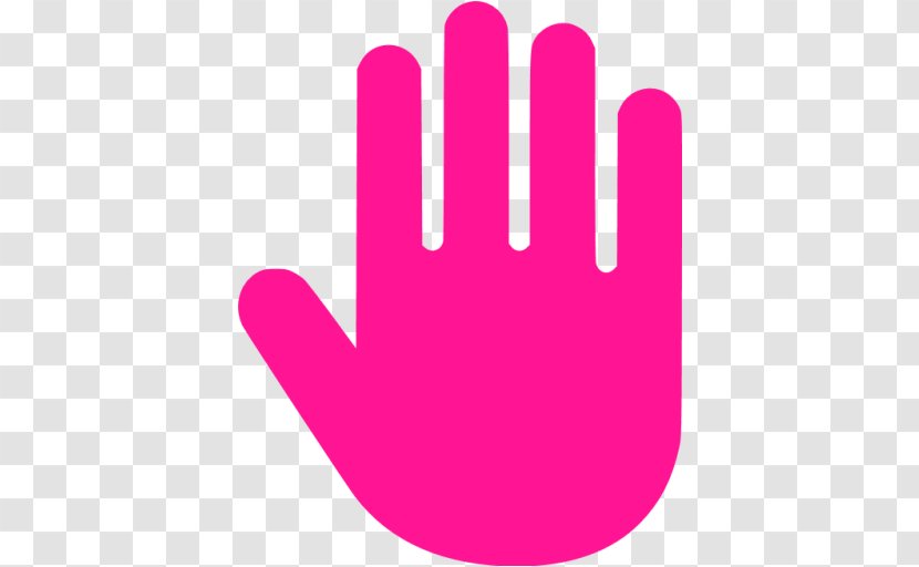 Computer Mouse Cursor Hand Clip Art - Pink Transparent PNG