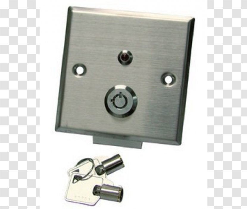 Key Switch Access Control Push-button Lock Kill - Emergency Transparent PNG