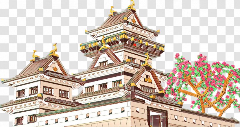 China Background - Building - Monastery Tourist Attraction Transparent PNG