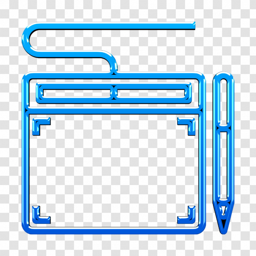 Draw Icon Electronic Device Icon Graphic Tablet Icon Transparent PNG