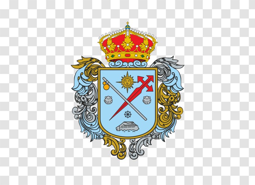 Segovia Illustration Text Greeting & Note Cards Coat Of Arms - Crest - Cangas De Onis Asturias Transparent PNG