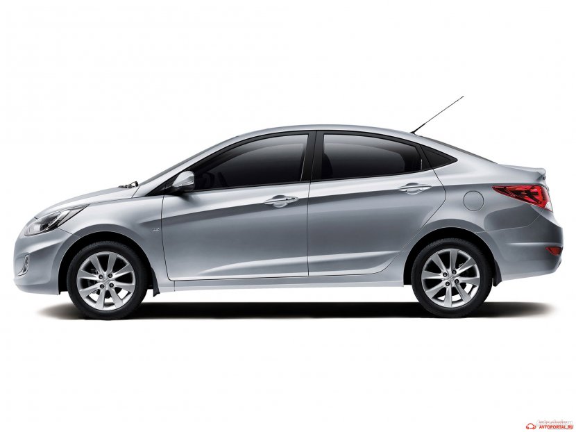 2012 Hyundai Accent 2016 2017 2010 Sedan - Car Transparent PNG