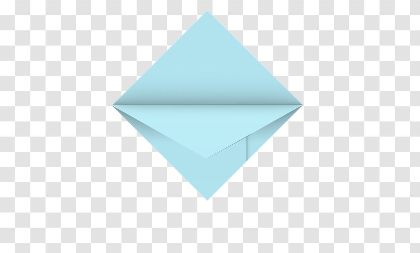 Origami Turquoise STX GLB.1800 UTIL. GR EUR - Triangle - Letter Transparent PNG