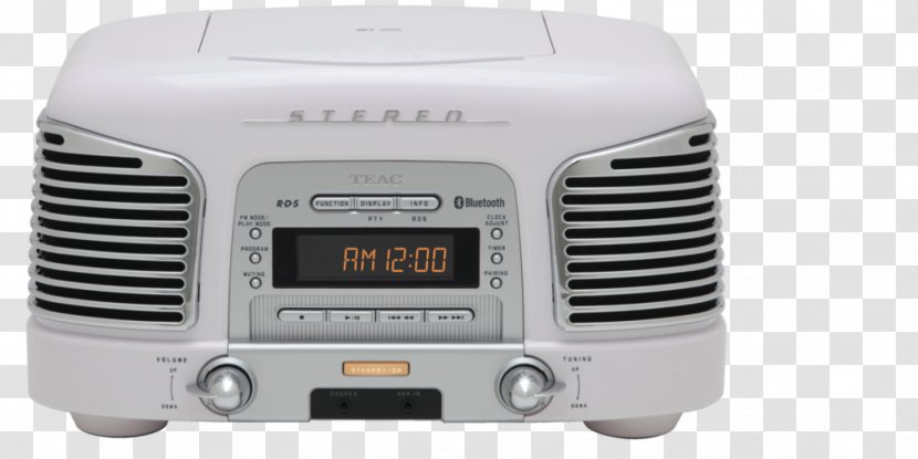 Loudspeaker Audio Radio CD Player Wireless Speaker - Technology Transparent PNG