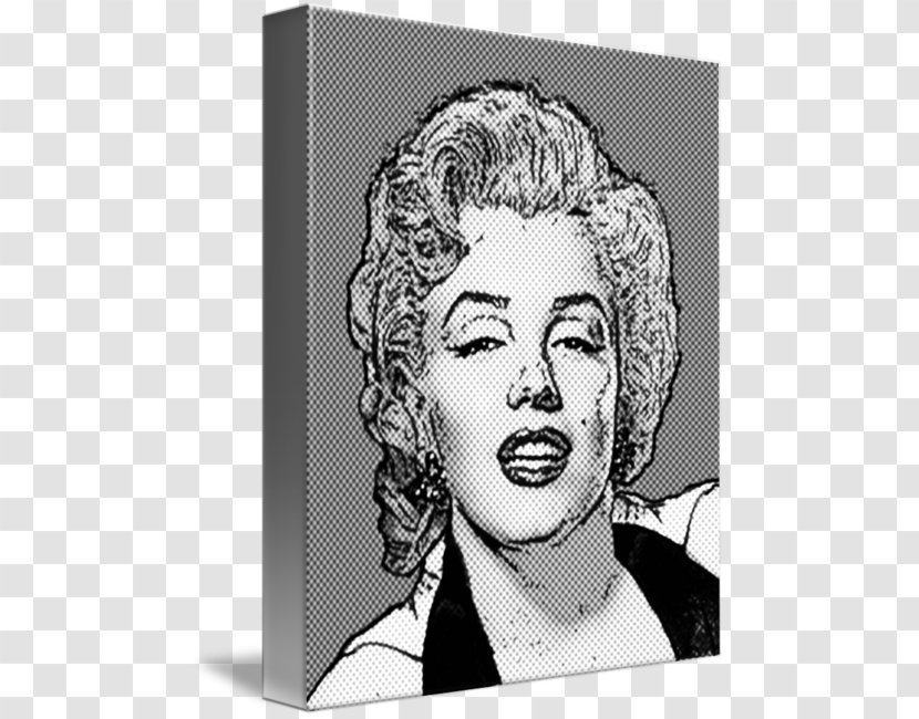 Forehead Portrait Visual Arts Human Behavior - Drawings Of Marilyn Monroe Transparent PNG