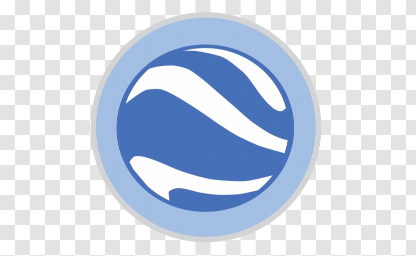 Blue Symbol Smile - Google Earth Transparent PNG
