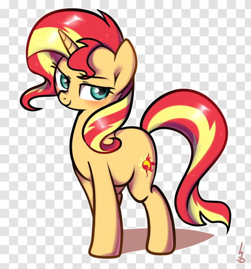 Pony Sunset Shimmer DeviantArt Princess Luna - Heart - Shimmering Transparent PNG