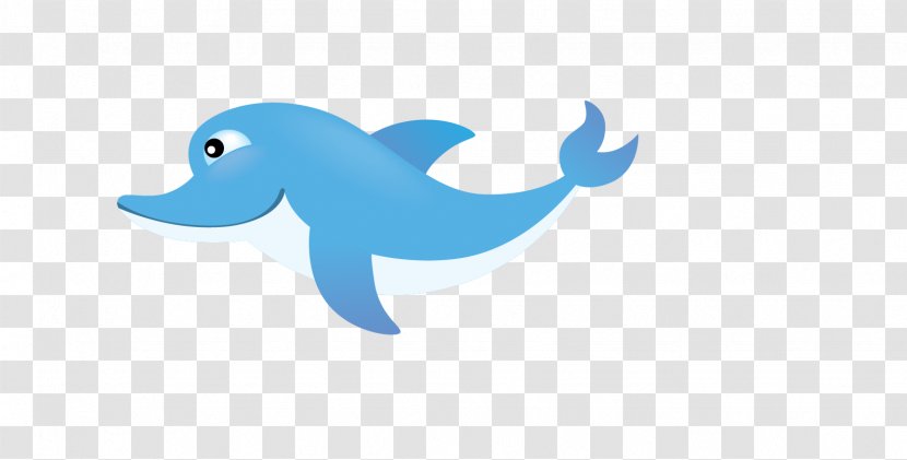 Dolphin Illustration - Ducks Geese And Swans - Blue Transparent PNG