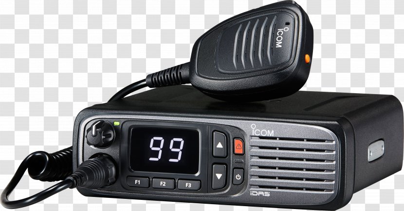 Icom Incorporated Two-way Radio Digital Private Mobile Land System - Airband Transparent PNG
