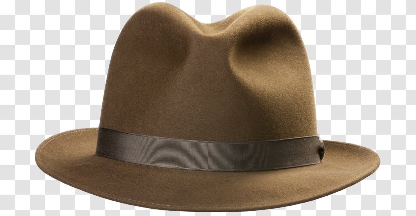 Fedora Trilby Cowboy Hat - Hard Transparent PNG