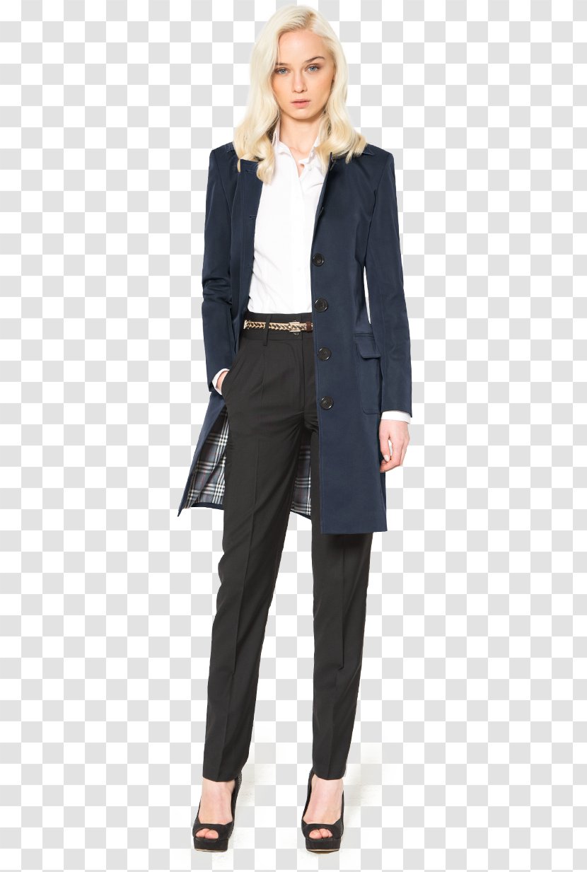 Trench Coat Blazer Suit Clothing - Trousers Transparent PNG
