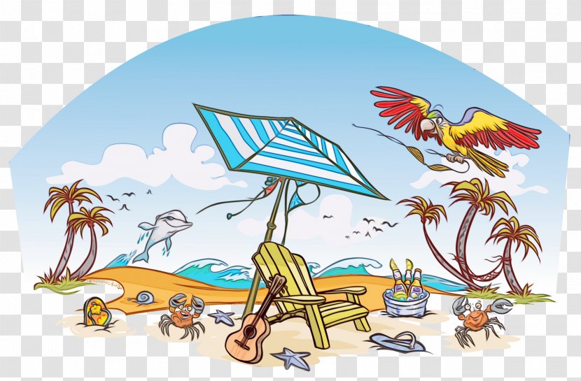 Flag Cartoon - Vacation Transparent PNG