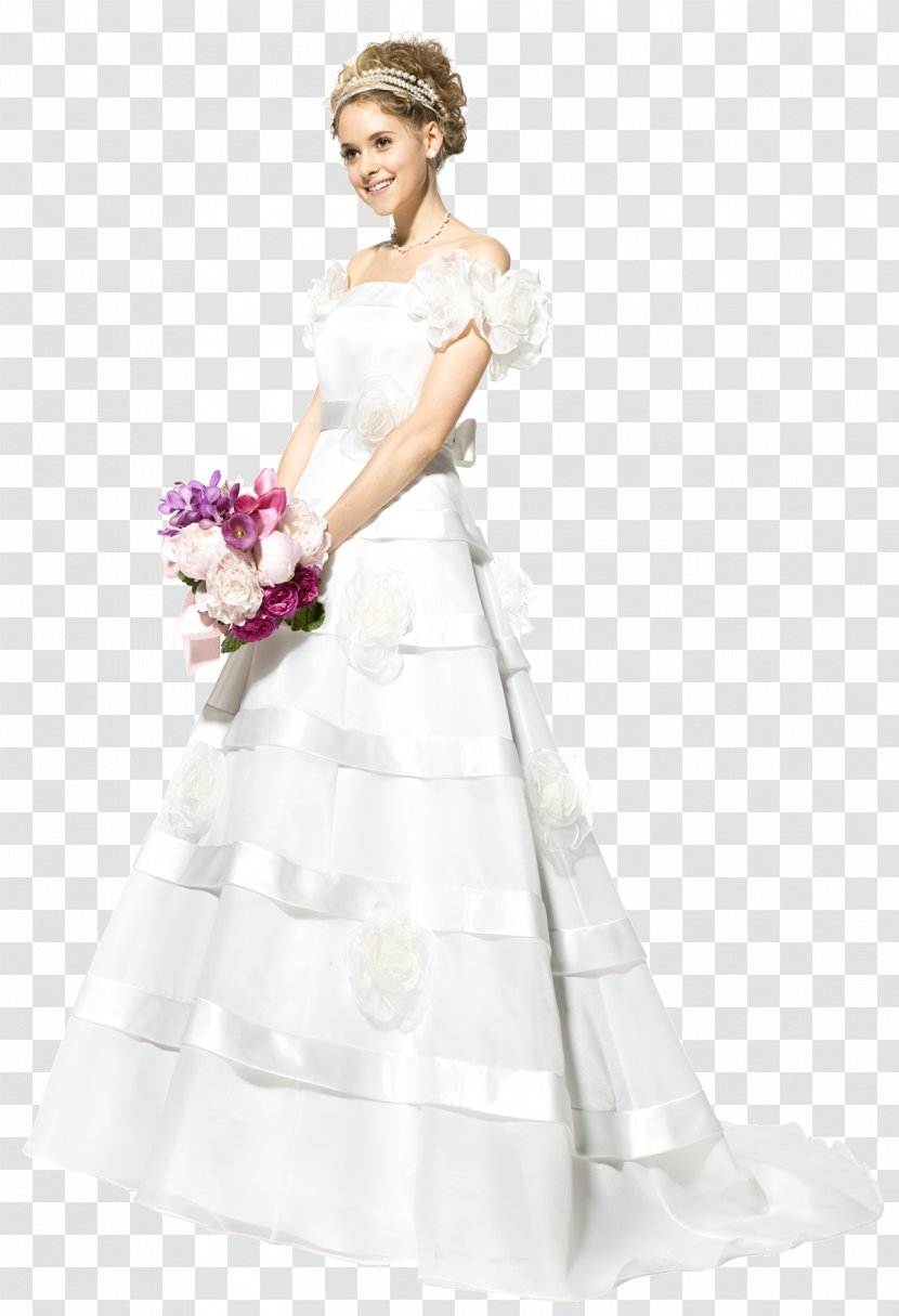Wedding Dress 3D Computer Graphics - Cartoon Transparent PNG