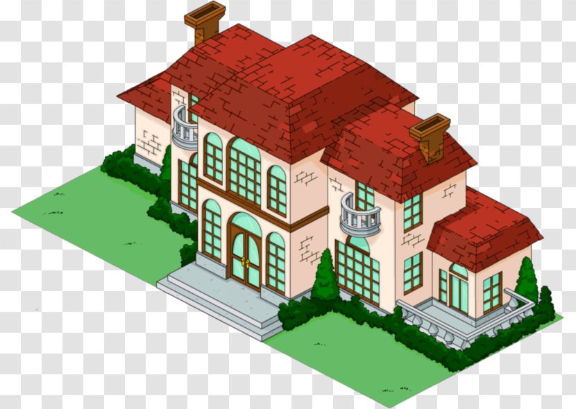 The Simpsons: Tapped Out Fat Tony Manor House Chemical Compound - Real Estate - Simpsons Transparent PNG