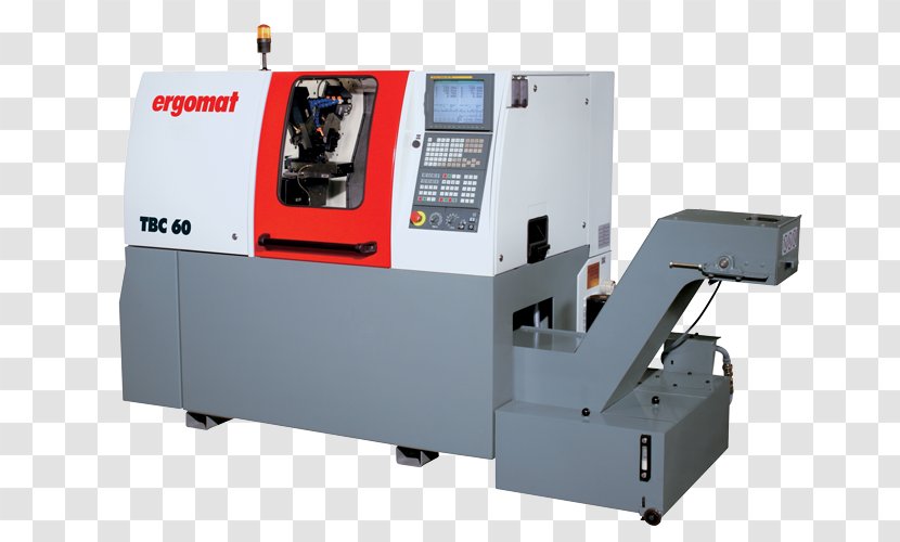 Lathe Computer Numerical Control Turning Machining CNC-Drehmaschine - Machine Tool - Automatic Transparent PNG