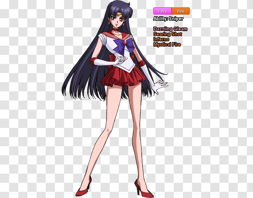 Sailor Mars Moon Mercury Venus Senshi - Tree - Frame Transparent PNG