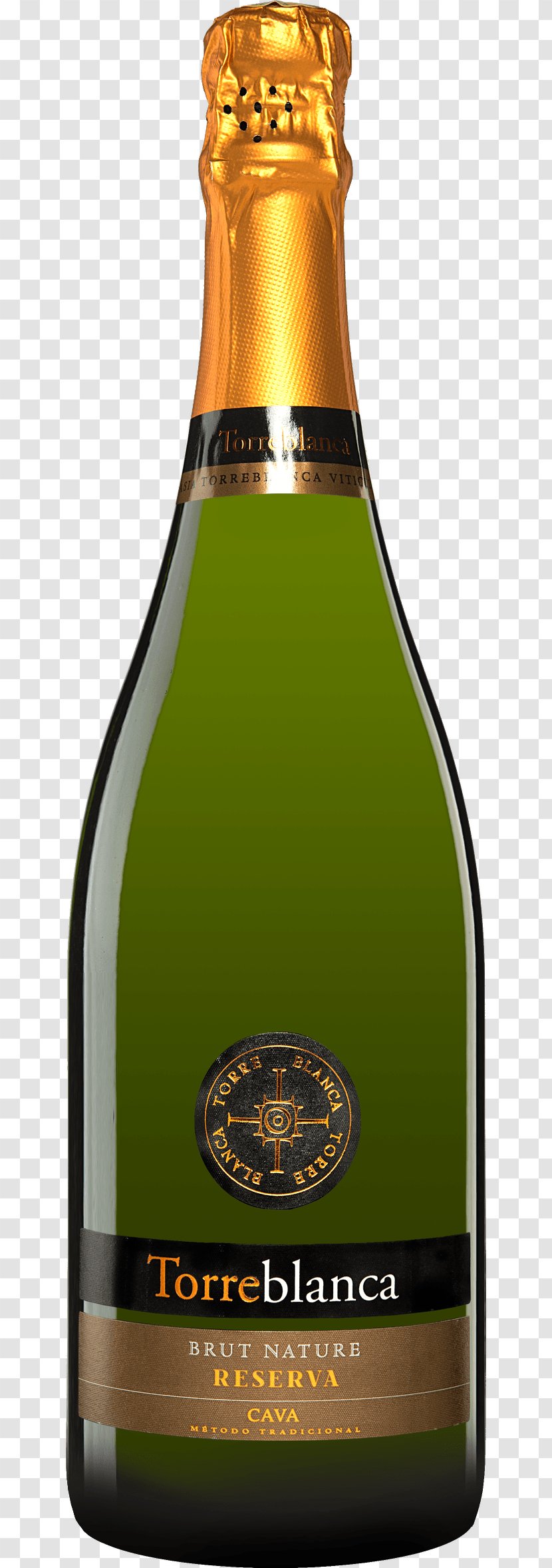 Champagne Cava DO Sparkling Wine Liqueur - Label Transparent PNG