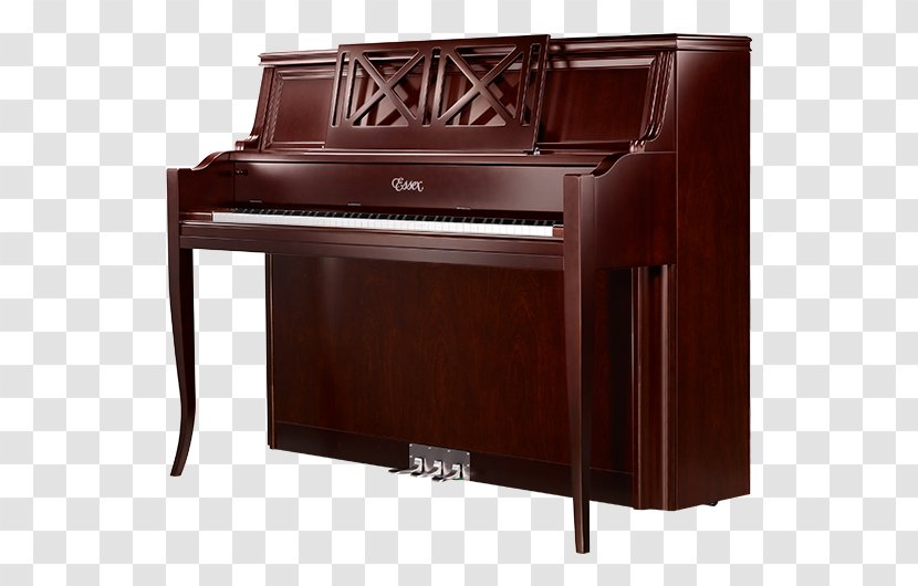 Digital Piano Electric Player Fortepiano Spinet - Heart Transparent PNG