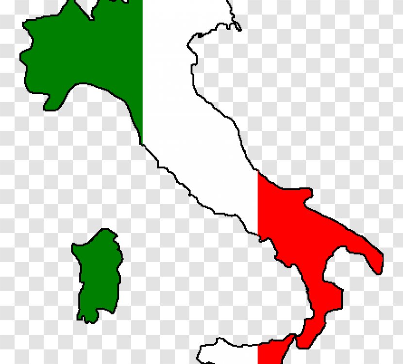 Flag Of Italy Map Politics Democratic Party - Organism - Language Exchange Transparent PNG