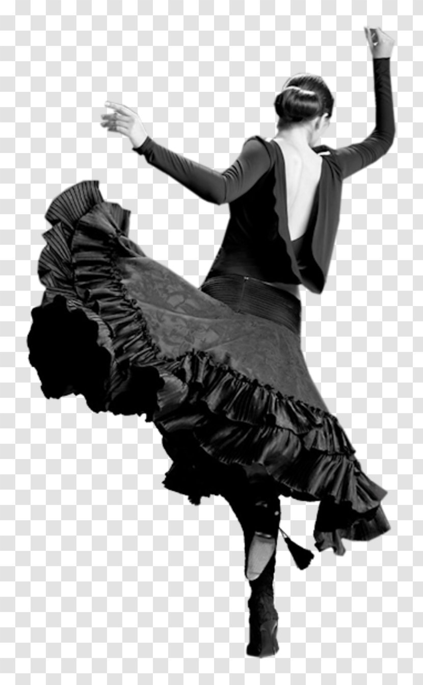 Dance Black And White Monochrome - Recreation - Dancing Woman Transparent PNG