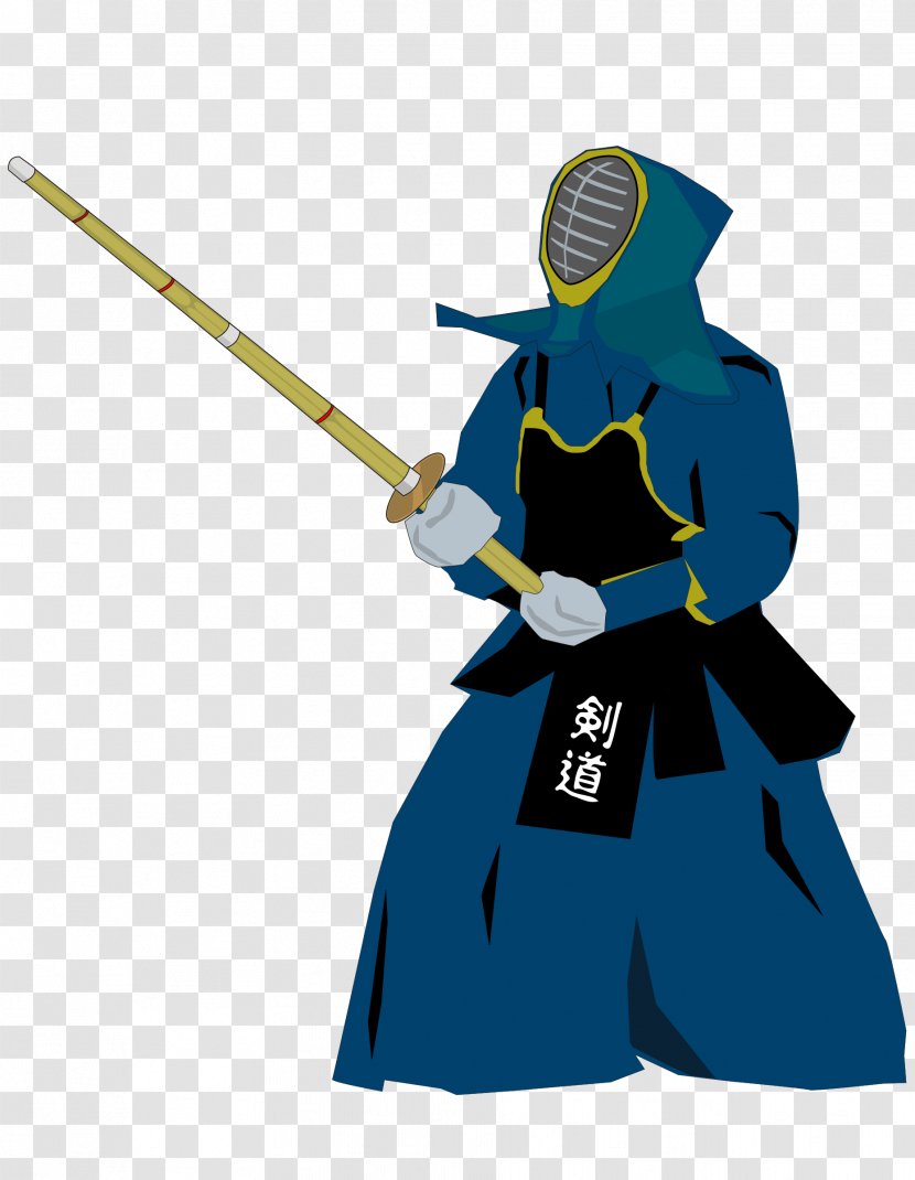 Clip Art Kendo Openclipart Vector Graphics - Shinai - Map Transparent PNG