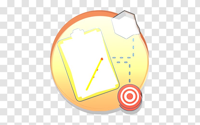 Mission Icon Paper Sketching - Label Target Transparent PNG