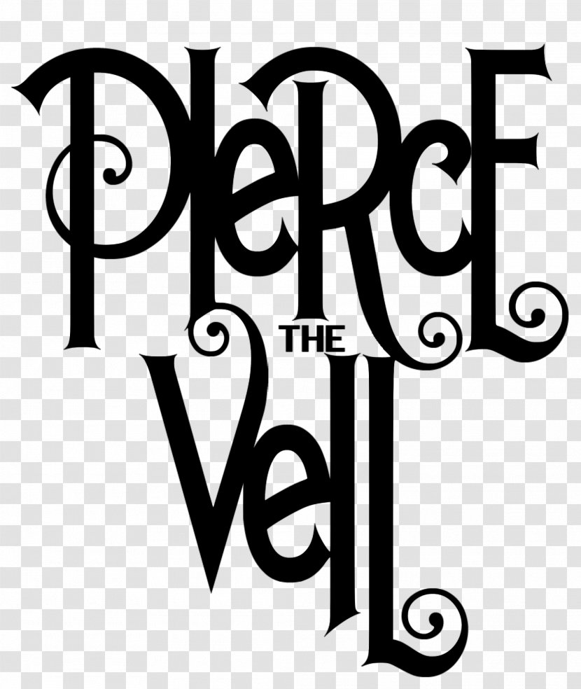 Pierce The Veil Logo Collide With Sky Drawing - Silhouette Transparent PNG
