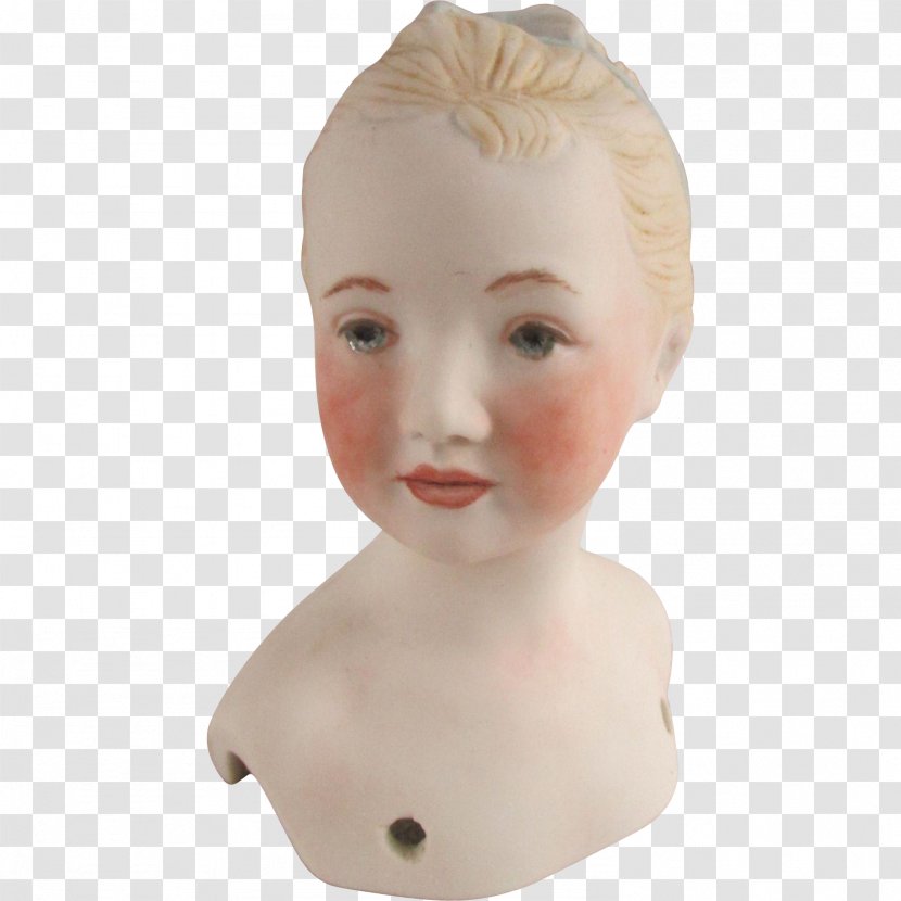 Chin Mannequin Cheek Jaw Forehead - Sculpture - Porcelain Doll Transparent PNG