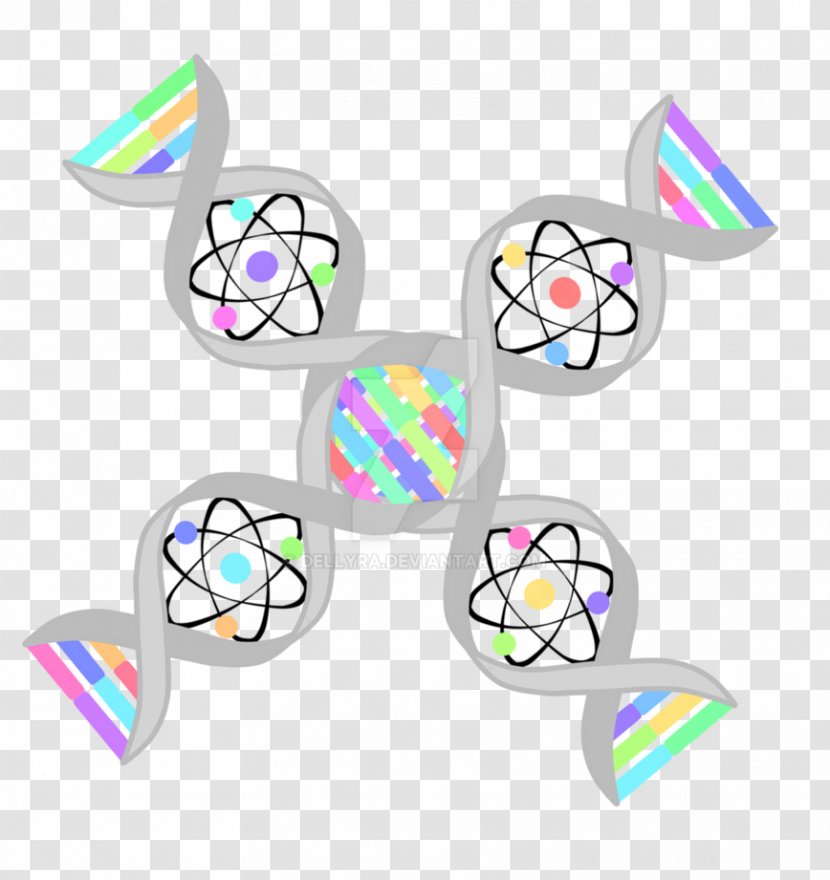 DNA Atom Technology The Cutie Mark Chronicles Art - Artwork Transparent PNG