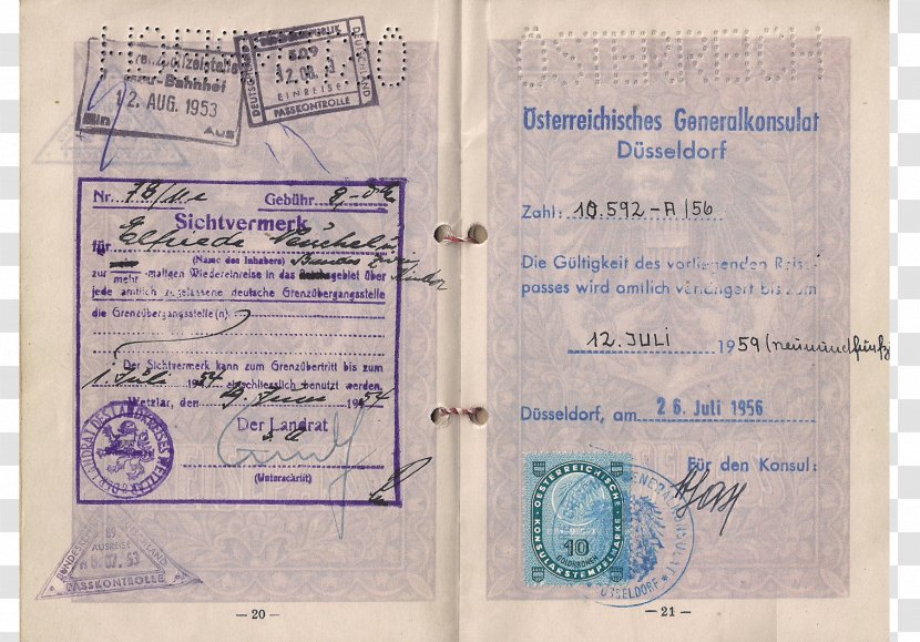 Passport Identity Document Transparent PNG