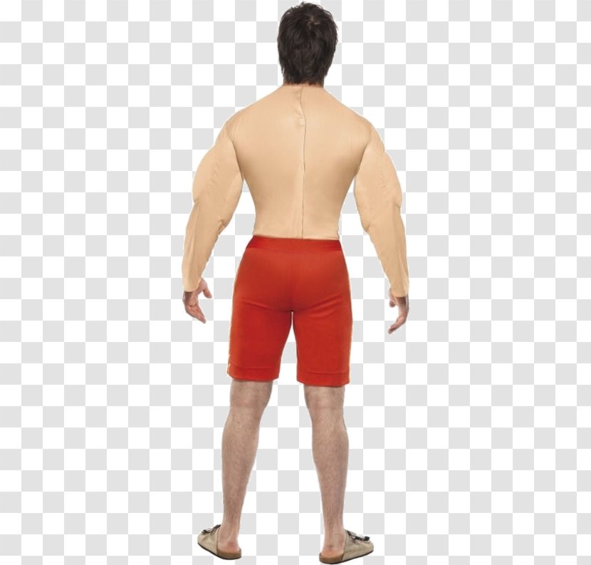 Costume Lifeguard Red Suit Shorts - Heart Transparent PNG