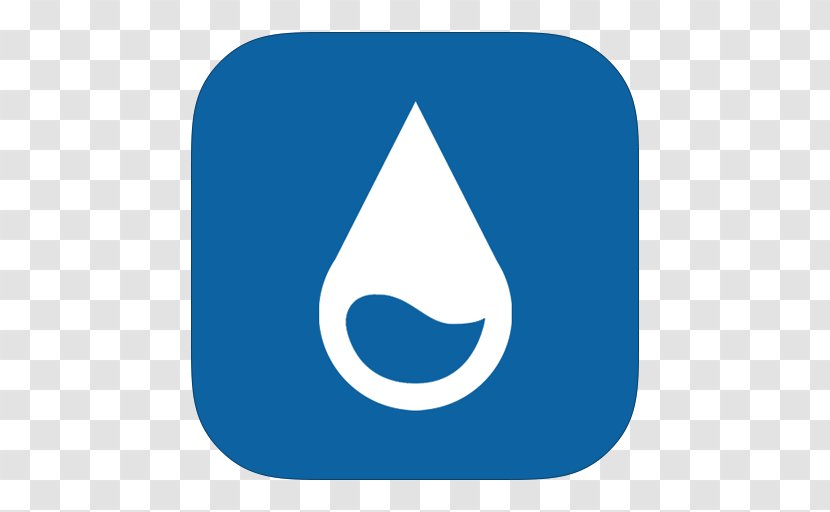 Blue Symbol Brand - MetroUI Apps Rainmeter Transparent PNG
