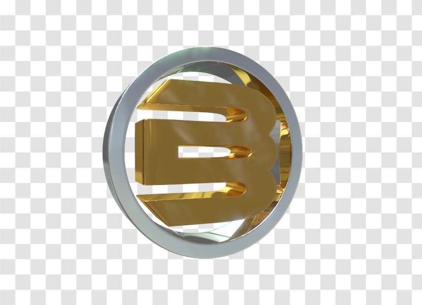 01504 - Brass - Bb Logo Transparent PNG