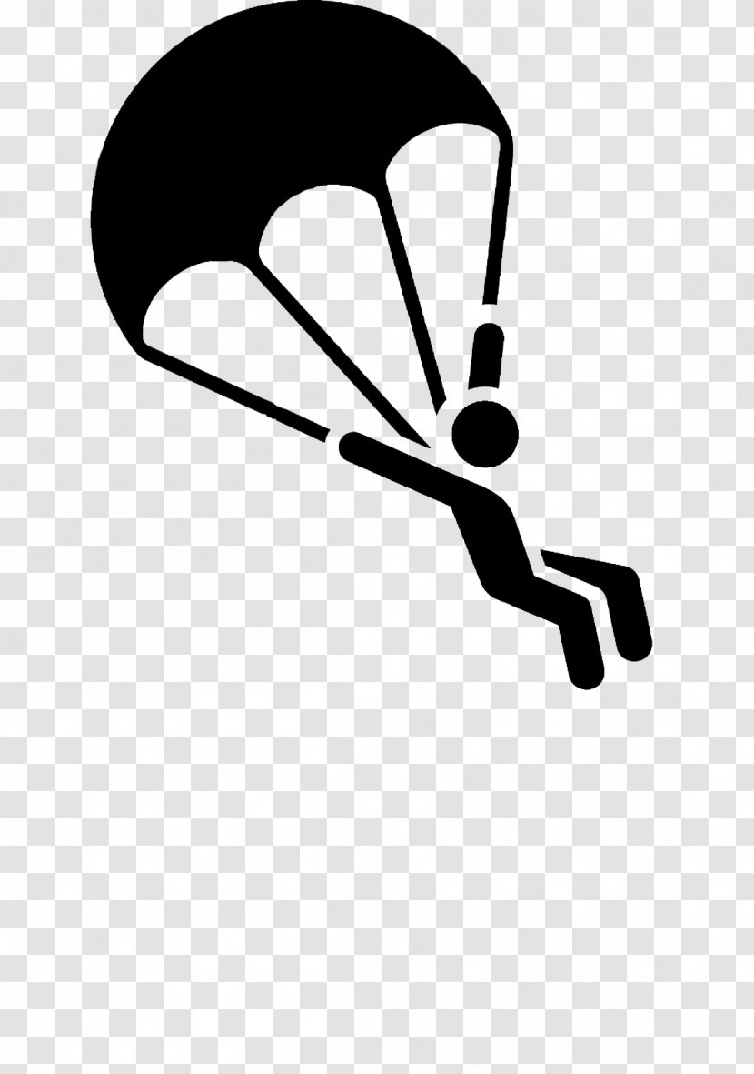 Parachuting Parachute Airplane Extreme Sport - Symbol Transparent PNG