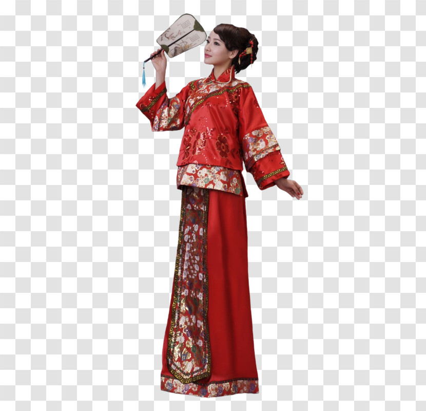 Clothing Maroon Red Costume Tradition Transparent PNG