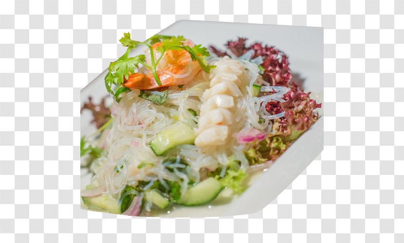 Thai Cuisine Take-out Caesar Salad Vegetarian Tuna - Noodle Transparent PNG