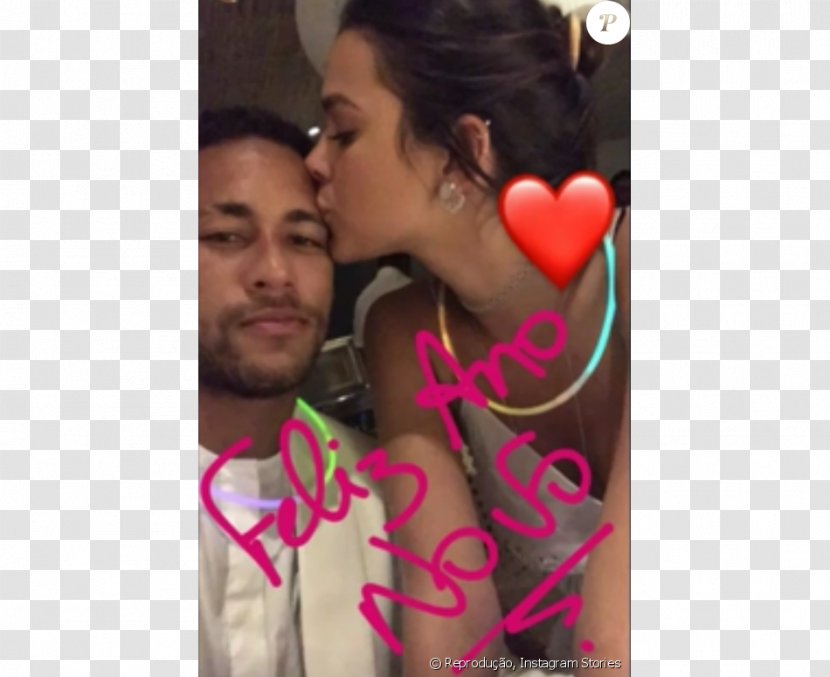 Neymar Bruna Marquezine FC Barcelona Fernando De Noronha Athlete - Frame Transparent PNG