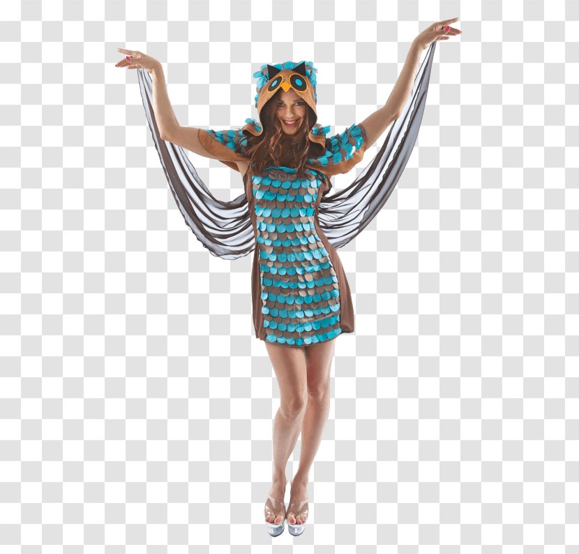 Owl Costume Party Woman Halloween - Design Transparent PNG