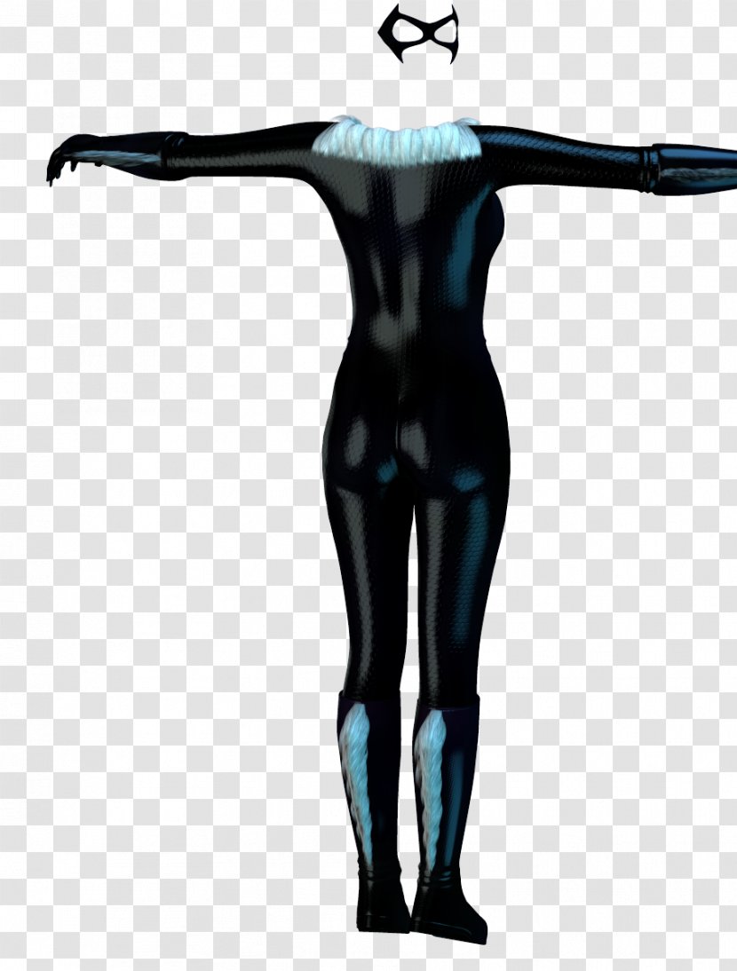 Wetsuit - Black Cat Costume Transparent PNG