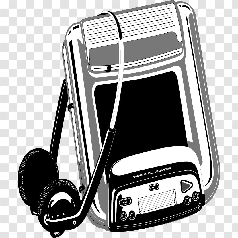 Radio Computer File - Headset - Free To Pull The Material Pictures Transparent PNG