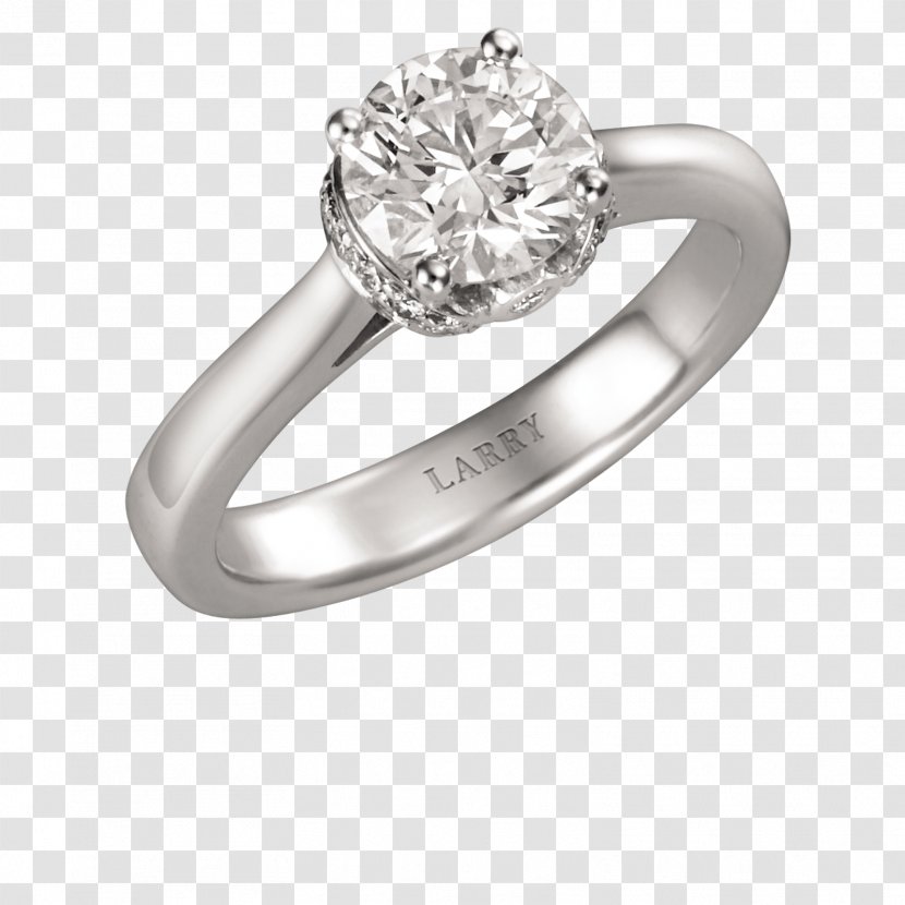 Wedding Ring Silver Body Jewellery Diamond Transparent PNG