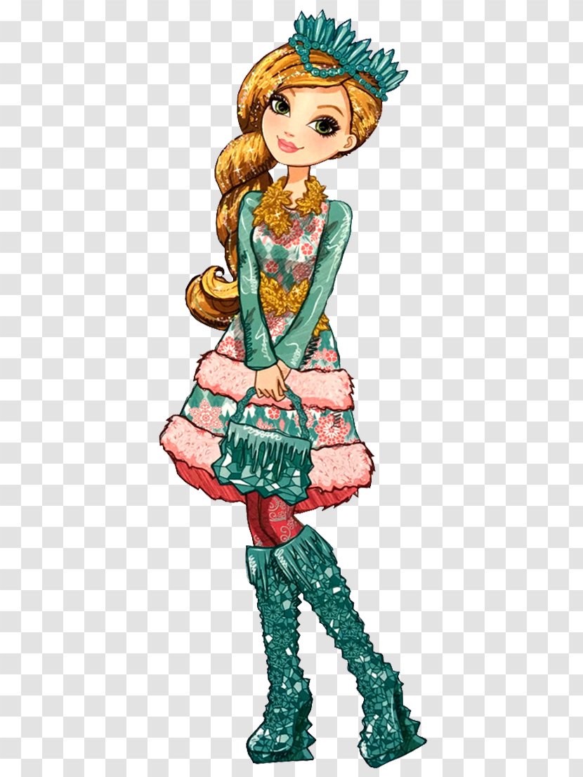 Cinderella Ever After High Monster Epic Winter: Ice Castle Quest Doll - Winter Transparent PNG