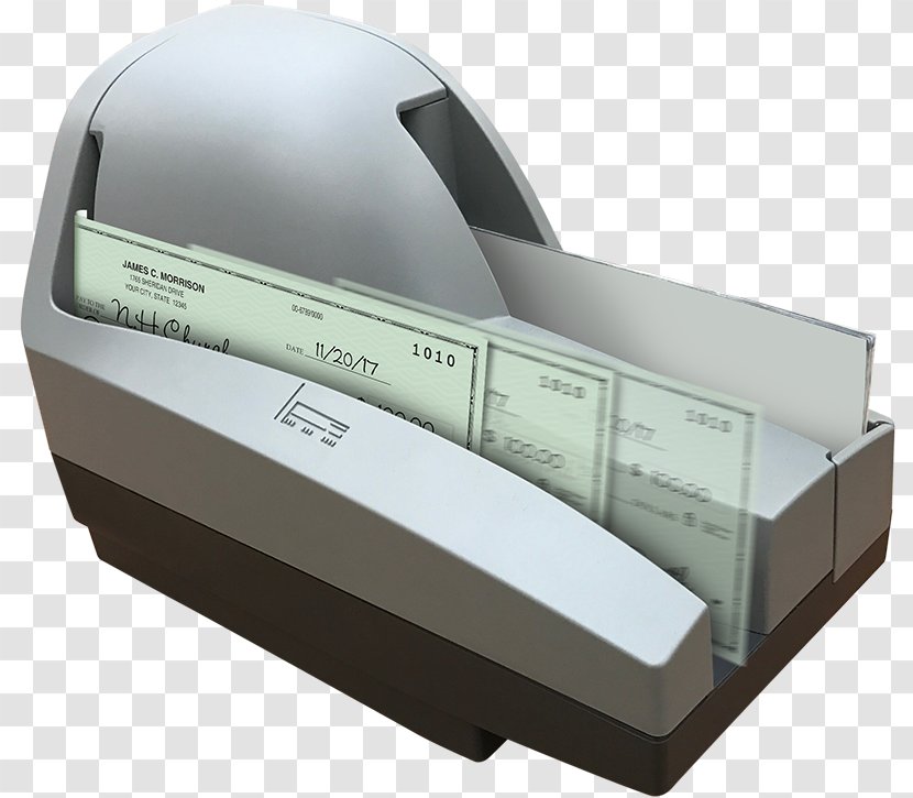Remote Deposit Account Cheque Image Scanner Money Transparent PNG