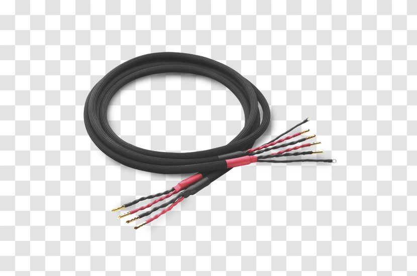 Speaker Wire Loudspeaker Electrical Cable Bi-wiring - Wiring In North America - Coaxial Transparent PNG