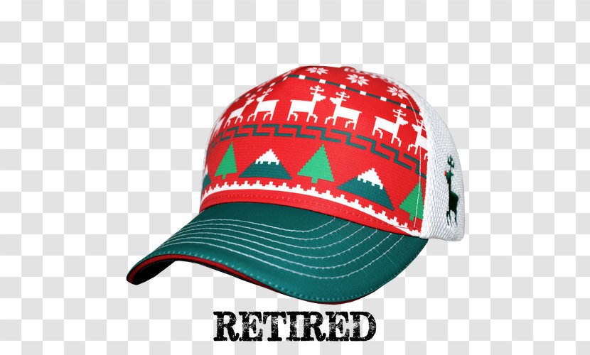 Baseball Cap Trucker Hat Christmas Jumper Sweater - Holiday - Ugly Transparent PNG