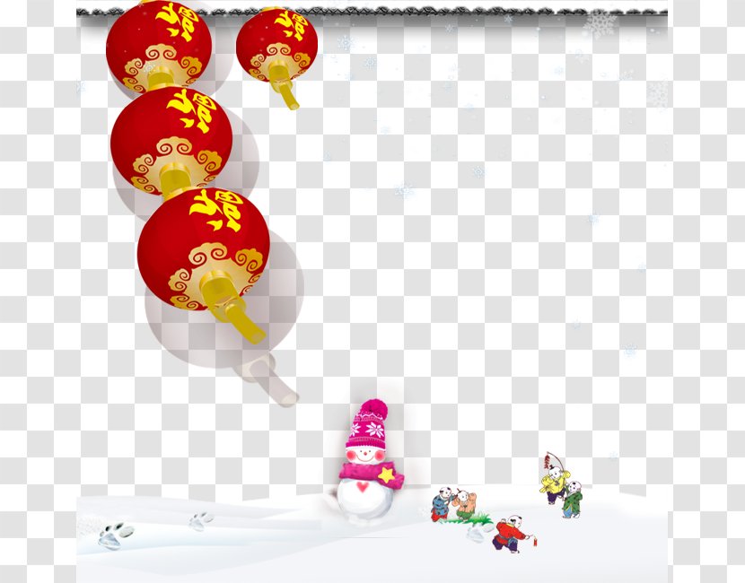 Child - Snow - Children Playing In The Transparent PNG